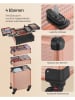 Songmics Make-up koffer lichtroze - (B)34 x (H)79,3 x (D)24 cm