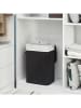 Songmics Wäschekorb in Schwarz/ Weiß - (B)40 x (H)60 x (T)30 cm