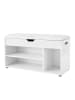 Songmics Schoenenbank wit - (B)80 x (H)44 x (D)30 cm