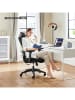 Songmics Bürostuhl in Schwarz - (B)68 x (H)123,5 x (T)66 cm