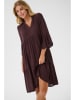 Kaffe Kleid in Braun