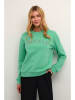 Kaffe Sweatshirt in Grün