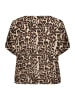 Kaffe Bluse "Amber" in Beige/ Hellbraun