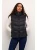 Kaffe Doorgestikte bodywarmer zwart