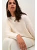 Kaffe Sweter w kolorze kremowym