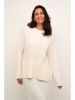 Kaffe Pullover in Creme