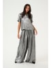 Kaffe Marlenehose in Silber
