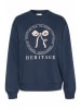 Kaffe Sweatshirt "Ellen" in Dunkelblau