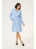 Kaffe Kleid "Sanni" in Hellblau