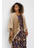 Cream Poncho beige