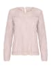 Cream Bluse "Kit" in Rosé
