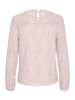 Cream Bluse "Kit" in Rosé