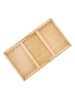 Homla Frühstückstablett "Bambou" in Beige - (L)50 x (B)30 cm