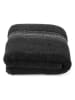 Homla Handtuch "Duke" in Schwarz - (L)90 x (B)50 cm