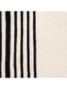 Homla Handdoek "Rander" crème/zwart - (L)90 x (B)50 cm