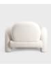Homla Fauteuil "Sedia" wit - (B)95 x (H)70 x (D)88 cm
