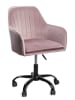 Homla Stuhl "Teill" in Rosa - (B)55 x (H)90 x (T)54 cm