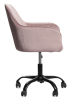 Homla Stuhl "Teill" in Rosa - (B)55 x (H)90 x (T)54 cm