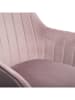 Homla Stuhl "Teill" in Rosa - (B)55 x (H)90 x (T)54 cm
