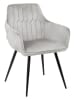 Homla Krzesło "Etienne" w kolorze szarym - 56 x 86 x 61 cm