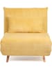 Homla Sofa "Solace" mosterdgeel - (B)83 x (H)84 x (D)91 cm