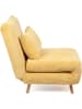 Homla Sofa "Solace" in Senf- (B)83 x (H)84 x (T)91 cm