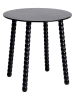 Homla Couchtisch "Resle" in Schwarz - (H)50 x Ø 50 cm