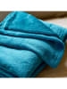Homla Wohndecke "Türkis" in Türkis - (L)200 x (B)150 cm