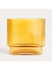 Homla Vaas "Amer" geel - (H)18,5 cm
