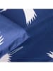 Homla Komplet pościeli satynowej "Devika" w kolorze niebieskim - 200 x 160 cm