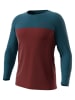 DYNAFIT Functionele longsleeve "Traverse" turquoise/rood