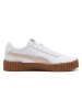 Puma Leren sneakers "Carina 3.0" wit/lichtroze