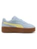 Puma Leren sneakers "Club II Era" lichtblauw/geel