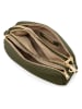 Mia Tomazzi Leder-Umhängetasche ''Gradisca'' in Grün - (B)22,5 x (H)16 x (T)7 cm