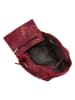 Mia Tomazzi Leder-Schultertasche "Liberazione" in Bordeaux - (B)30 x (H)35 x (T)18 cm