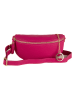 Mia Tomazzi Leder-Brustbeutel "Perugino" in Pink - (B)23 x (H)13 x (T)2 cm