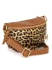 Mia Tomazzi Leder-Brustbeutel "Perugino" in Camel - (B)23 x (H)13 x (T)2 cm