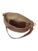 Mia Tomazzi Leder-Brustbeutel ''Perugino'' in Braun - (B)23 x (H)13 x (T)2 cm