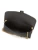 Mia Tomazzi Leder-Umhängetasche "Astura" in Schwarz - (B)24 x (H)13 x (T)6 cm