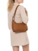 Mia Tomazzi Leder-Schultertasche "Ermanno" in Camel - (B)31 x (H)19 x (T)12 cm