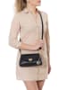 Mia Tomazzi Leren schoudertas "Berbera" zwart - (B)27 x (H)16 x (D)8 cm