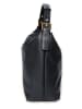 Mia Tomazzi Leder-Schultertasche ''Ferrucci'' in Schwarz - (B)37 x (H)33 x (T)15,5 cm