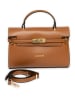 Mia Tomazzi Handtas "Tazzoli" lichtbruin - (B)27 x (H)19 x (D)11 cm
