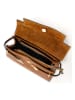 Mia Tomazzi Handtas "Tazzoli" lichtbruin - (B)27 x (H)19 x (D)11 cm