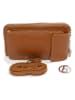 Lia Biassoni Leren smartphonetas "Cerca" cognackleurig - (B)11 x (H)19 x (D)4 cm