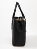 Lia Biassoni Leren handtas zwart - (B)33 x (H)25 x (D)11 cm