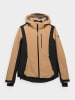 4F Ski-/snowboardjas beige/zwart