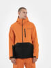 4F Ski-/ Snowboardjacke in Orange/ Schwarz