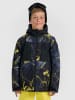 4F Ski-/ Snowboardjacke in Schwarz