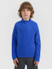 4F Fleece trui blauw